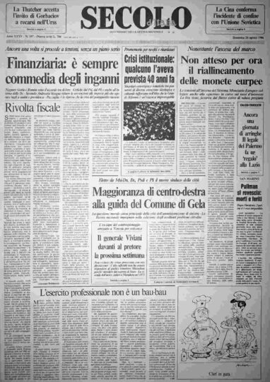 domenica 24 agosto 1986