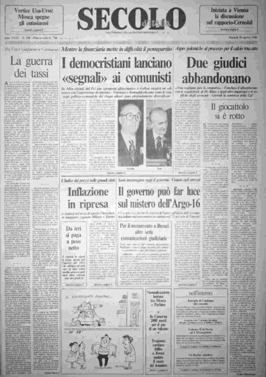 martedì 26 agosto 1986