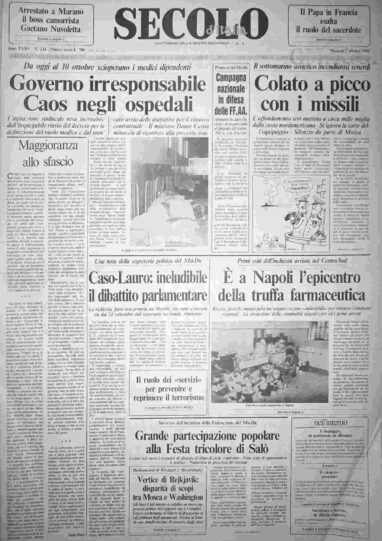 martedì 7 ottobre 1986