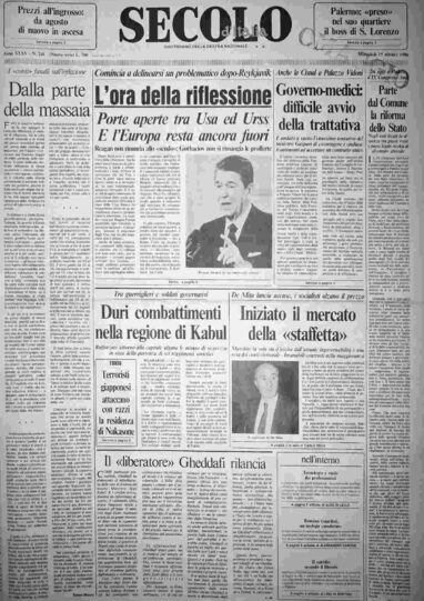 mercoledì 15 ottobre 1986