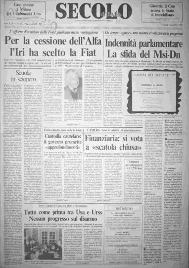venerdì 7 novembre 1986