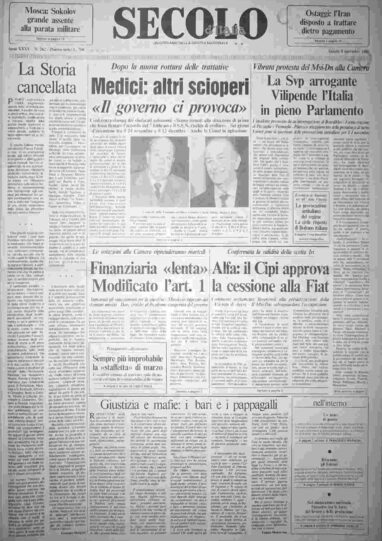 sabato 8 novembre 1986