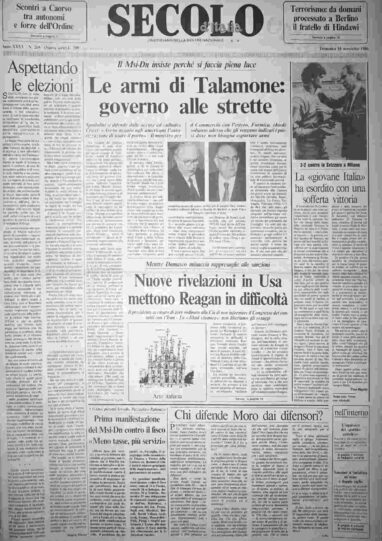 domenica 16 novembre 1986