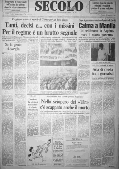 martedì 25 novembre 1986