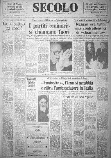 venerdì 28 novembre 1986