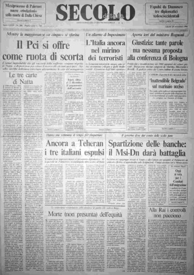 sabato 29 novembre 1986