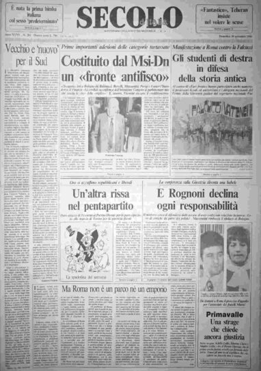 domenica 30 novembre 1986