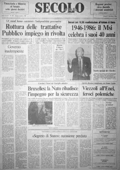 sabato 13 dicembre 1986