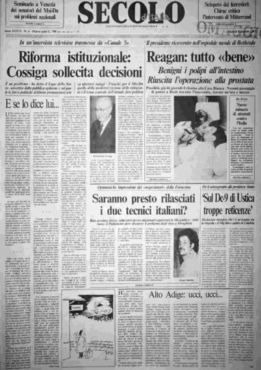 martedì 6 gennaio 1987