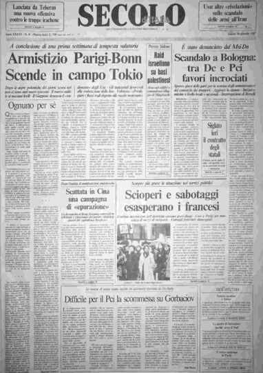 sabato 10 gennaio 1987