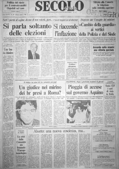 sabato 24 gennaio 1987