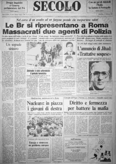 domenica 15 febbraio 1987