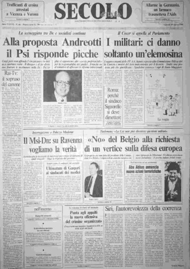 giovedì 19 marzo 1987
