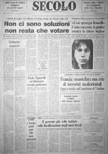 venerdì 27 marzo 1987