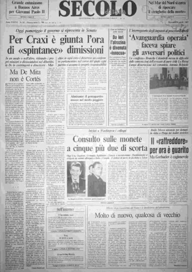 mercoledì 8 aprile 1987