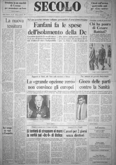venerdì 17 aprile 1987