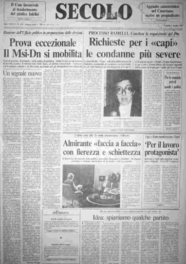 venerdì 1 maggio 1987