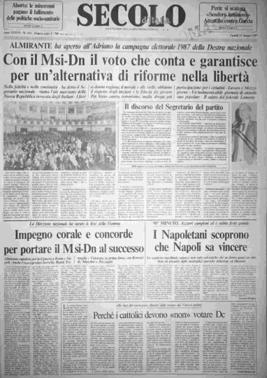lunedì 11 maggio 1987