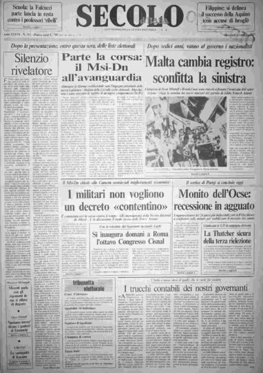 mercoledì 13 maggio 1987