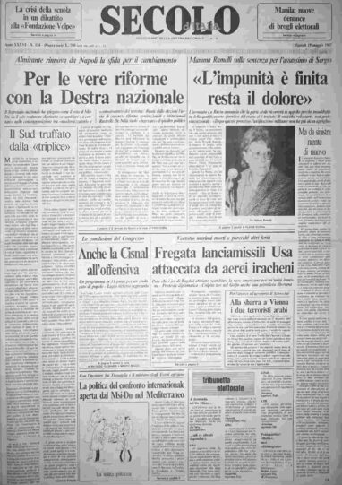 martedì 19 maggio 1987