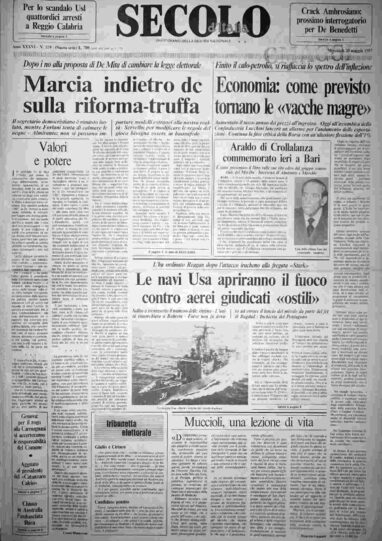 mercoledì 20 maggio 1987
