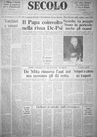 sabato 23 maggio 1987