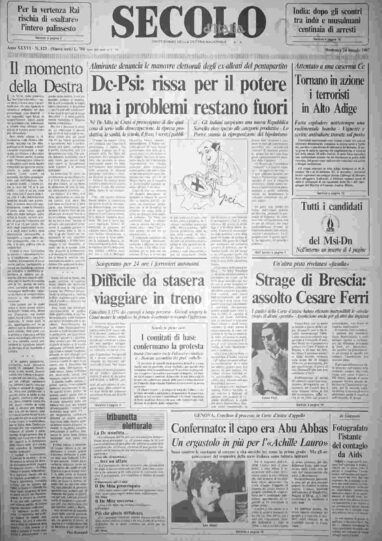 domenica 24 maggio 1987