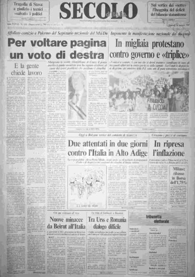 martedì 26 maggio 1987
