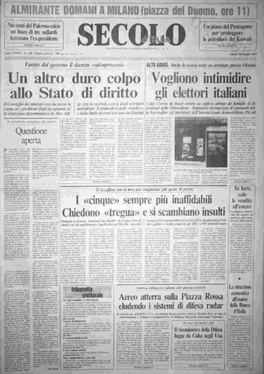 sabato 30 maggio 1987
