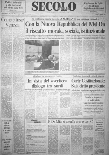 venerdì 5 giugno 1987