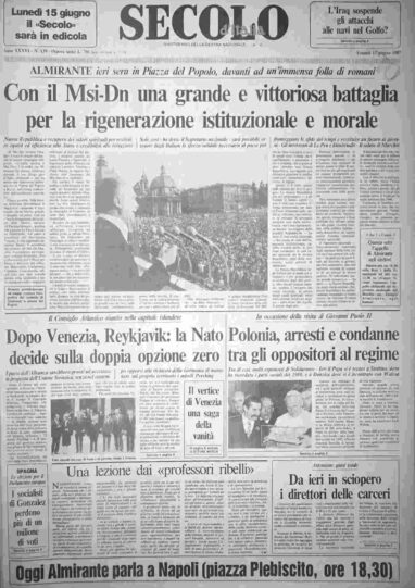 venerdì 12 giugno 1987