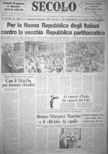 sabato 13 giugno 1987