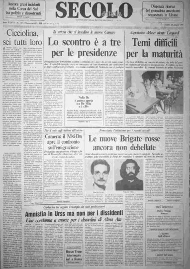 sabato 20 giugno 1987