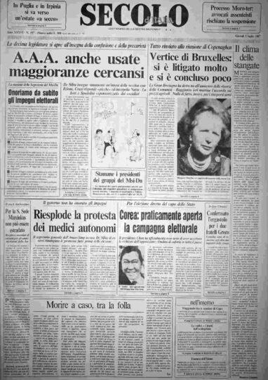 giovedì 2 luglio 1987