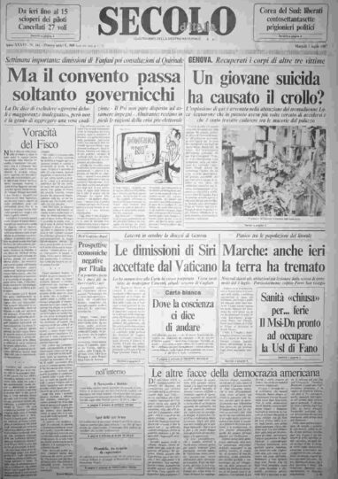 martedì 7 luglio 1987