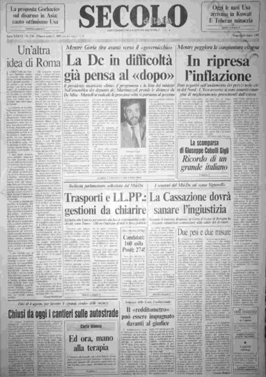 venerdì 24 luglio 1987