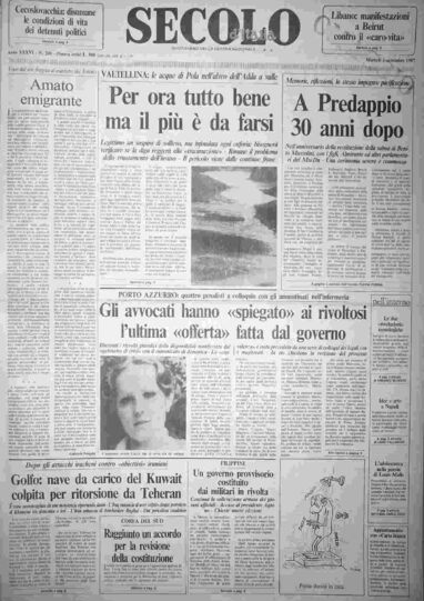 martedì 1 settembre 1987