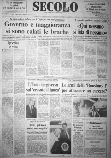 sabato 12 settembre 1987
