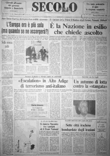 domenica 20 settembre 1987