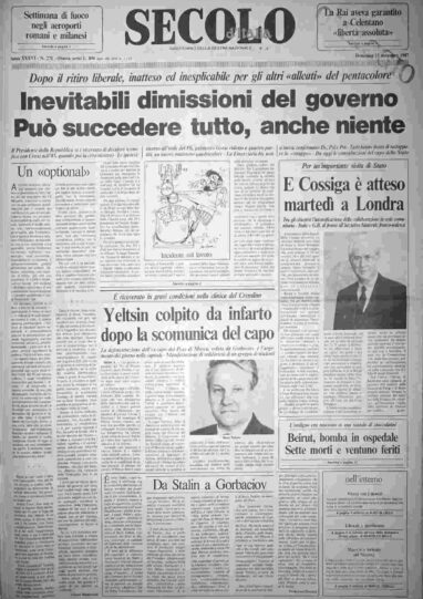 domenica 15 novembre 1987