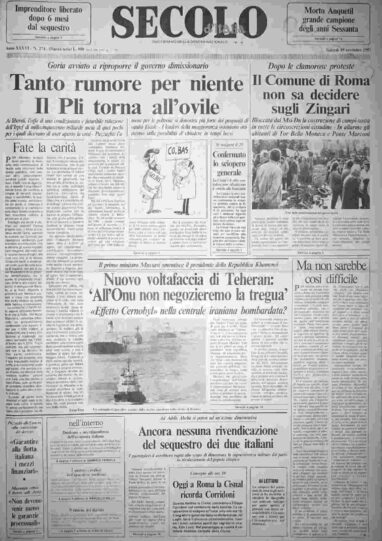 giovedì 19 novembre 1987