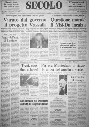 sabato 28 novembre 1987
