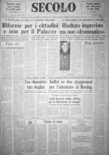 mercoledì 2 dicembre 1987