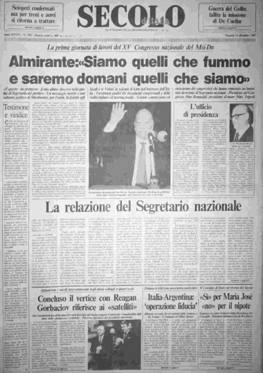 venerdì 11 dicembre 1987