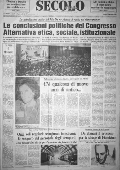 lunedì 14 dicembre 1987
