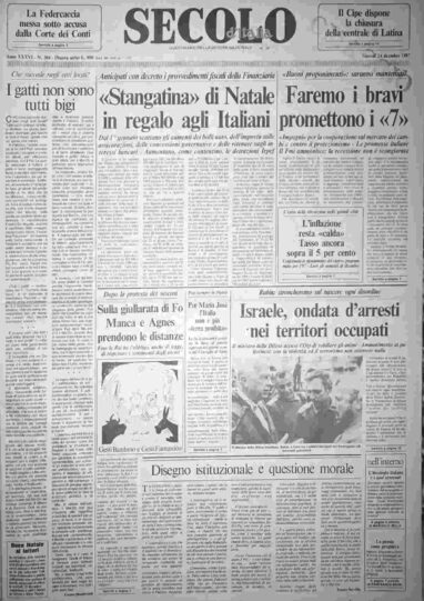 giovedì 24 dicembre 1987
