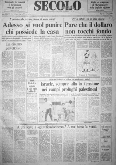 martedì 5 gennaio 1988