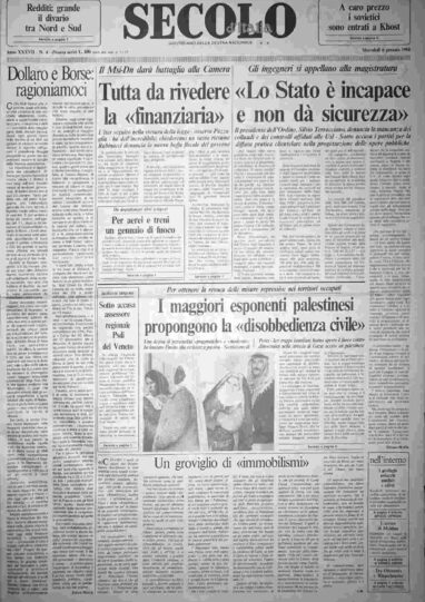 mercoledì 6 gennaio 1988