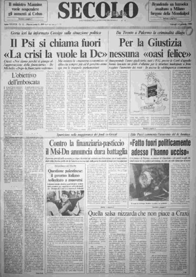 giovedì 14 gennaio 1988