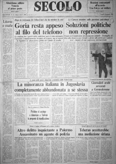venerdì 15 gennaio 1988